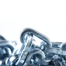 pewag 10mm, Square Link, Ladder Pattern Tire Chains without Cams - for Heavy Equipment - Pair - USA2633S 10mm