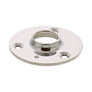 1" Tubing, 90 Degree Stainless Steel Round Base for Welding