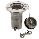 Stainless Steel Deck Filler 15 Fuel alt