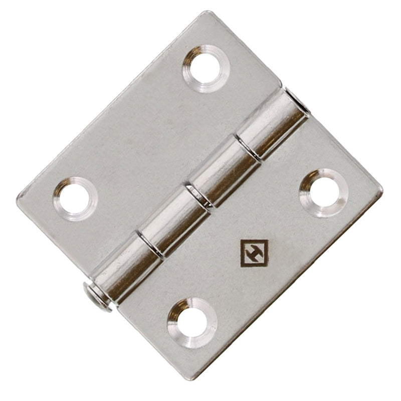 1.12" x 1.18" Stainless Steel Hinge, Style 1191