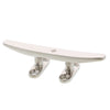 Stainless Low Profile Flat Top Deck Cleats, Bluewater Style
