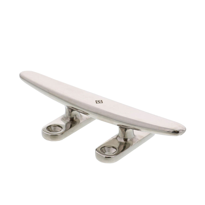 6" Stainless Steel Low Flat Deck Cleat, Style B