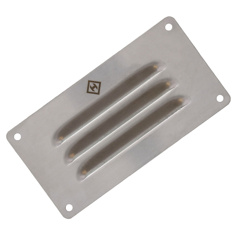 Stainless Steel Rectangular Vent Plate, Style 1271