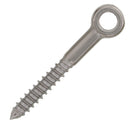 5/16" x 2.38" Stainless Steel Rod Lag Eye Bolt