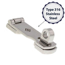 Stainless Steel Swivel Hasp 1241 material graphic