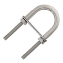 5/16" x 2" Stainless Steel U-Bolt, Oversized Head