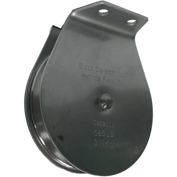 Stainless Steel Flat Mount Block 