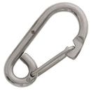 3/8" Stainless Round Spring Snap