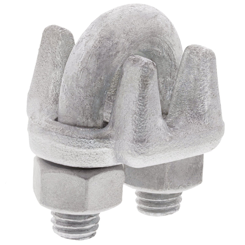 3/8" Chicago Hardware Hot Dip Galvanized Drop Forged Clip