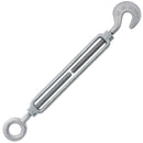3/8" x 6" Chicago Hardware Hot Dip Galvanized Hook x Eye Turnbuckle