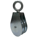 Zinc Plated Double Swivel Eye Block 