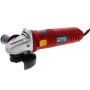 red angle grinder