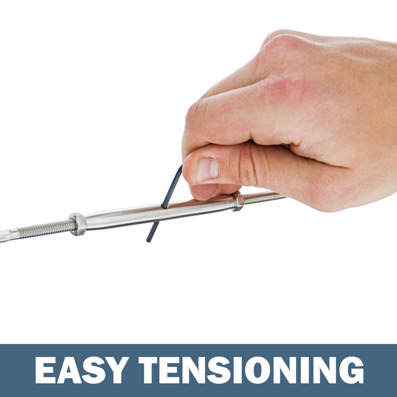 easy tensioning turnbuckle graphic