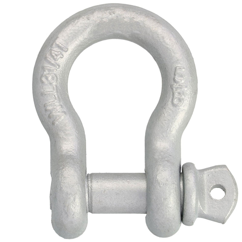 5/8 in., 3.25 ton, Galvanized Screw Pin Anchor Shackle