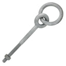 5/8" x 8" Chicago Hardware Drop Forged Hot Dip Galvanized Regular Ring Eye Bolt