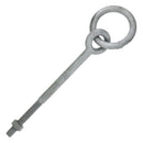 5/8" x 10" Chicago Hardware Drop Forged Hot Dip Galvanized Regular Ring Eye Bolt