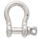 5/8 in., 6861 lb, Type 316 Stainless Steel Screw Pin Anchor Shackle