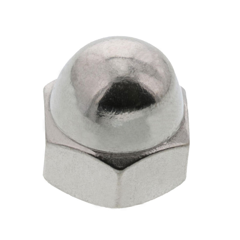 5/16" - 18 TPI, Type 316, Stainless Steel Dome Nut