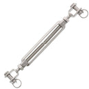 5/16" x 4-5/8" Stainless Steel Jaw x Jaw Turnbuckle