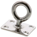 5/16" Stainless Steel Square Swivel Pad Eye