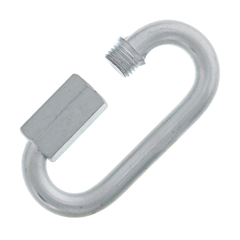 Five Sixteenth Zinc Plated Quick Link Opened