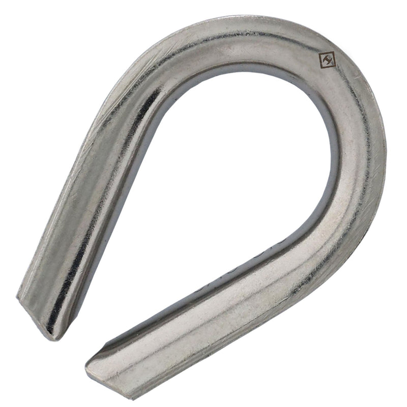 3/8 Heavy Duty Stainless Steel Wire Rope Thimble 51605015