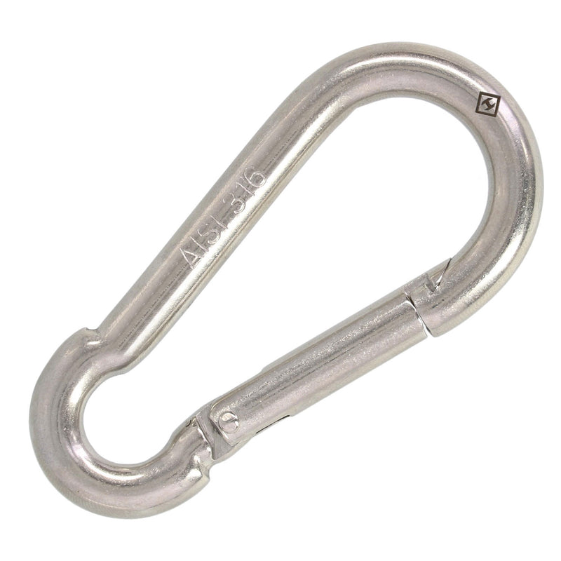 5/16" Stainless Steel Spring Snap Link