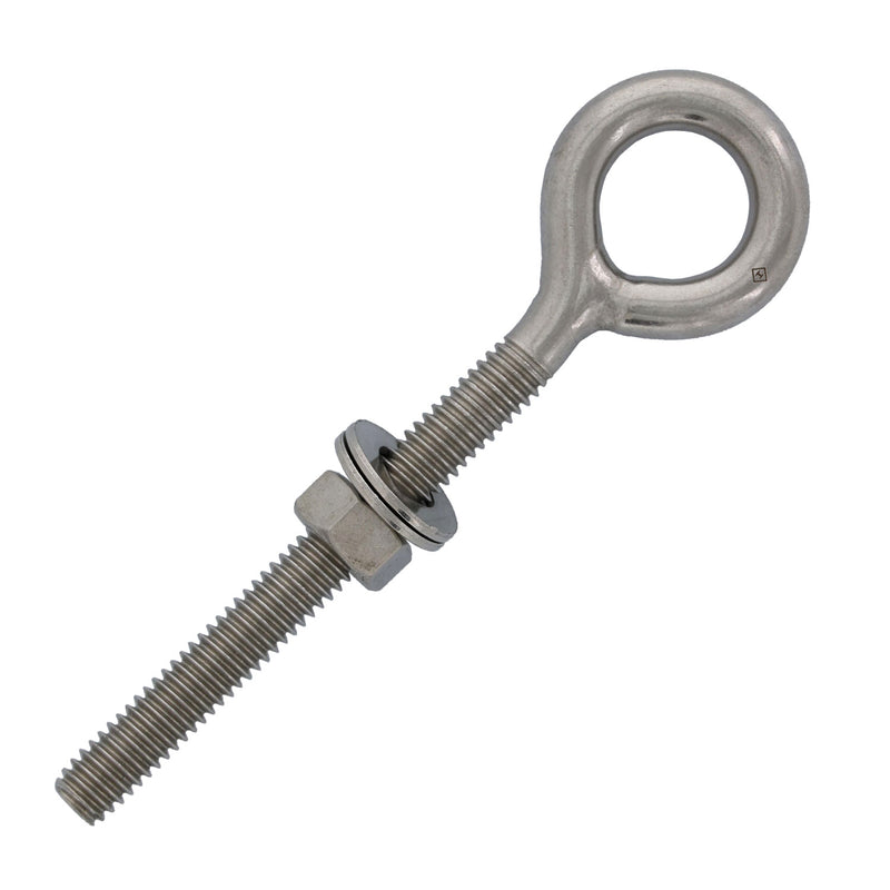 Stainless Steel WELDED EYE BOLT 304, 1/2 In. X 5 In - Foto 14