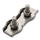 5/16" Stainless Steel Stamped Double Cable Clamp