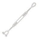 Five Sixteenths Inch X 4 Half Inch Jaw Eye Turnbuckle Opened