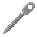 5/16" x 1-1/2" Stainless Steel Eye Tab Lag Bolt with 1/4" Bore