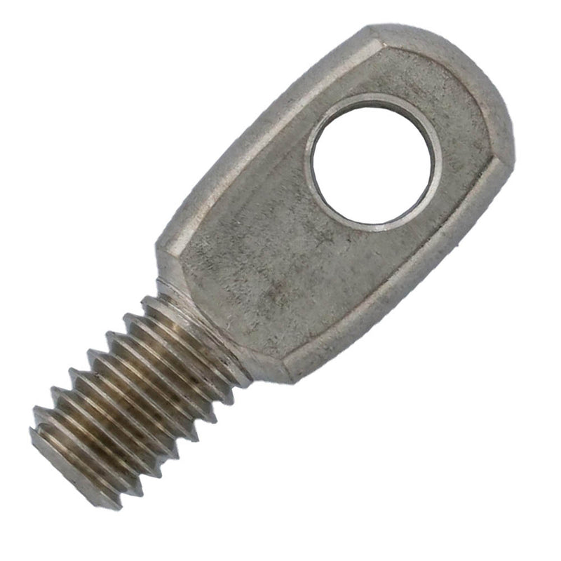5/16" x 3/8" Stainless Steel Eye Tab Bolt with 1/4" Bore
