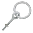 5/16" x 2-1/4" Chicago Hardware Drop Forged Hot Dip Galvanized Regular Ring Eye Bolt
