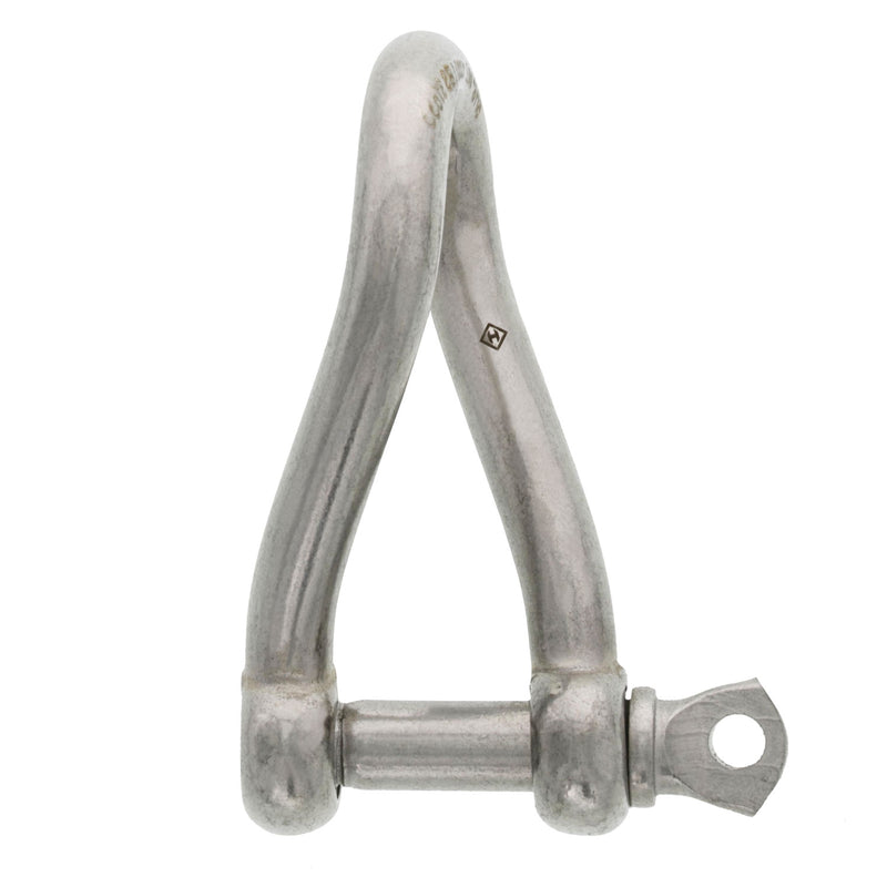5/16" Stainless Steel Twisted Shackle