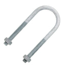 014LHG Chicago Hardware Hot Dip Galvanized Round Bend U-Bolt for 1-1/2" Pipe