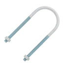 05L Chicago Hardware Zinc Plated Round Bend U-Bolt for 3/4" Pipe