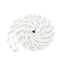 1/2" x 20' Double Braid Nylon Dock Line, White