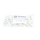 half in x fifteen ft double braid nylon dock line white USA