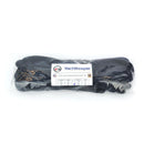 half in x twenty five ft double braid nylon dock line black United Strands pk