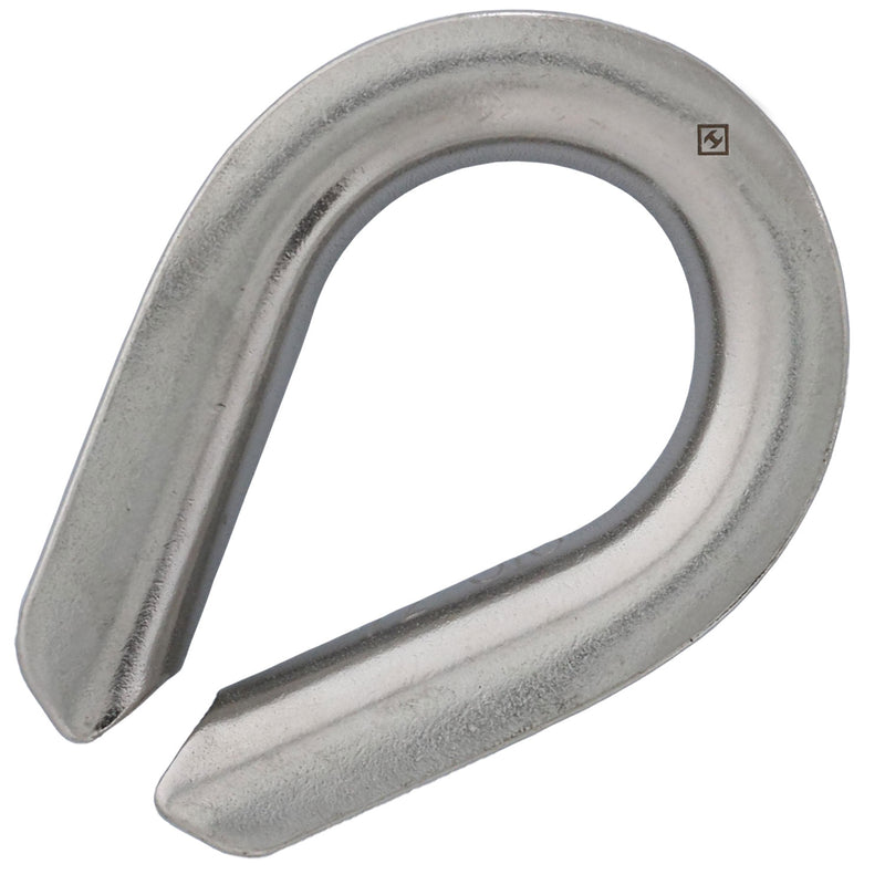1/2" Stainless Steel Heavy Duty Wire Rope Thimble