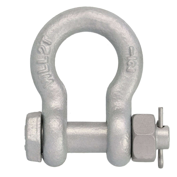 1/2 in., 2 ton, Galvanized Bolt-Type Anchor Shackle#Size_1/2"