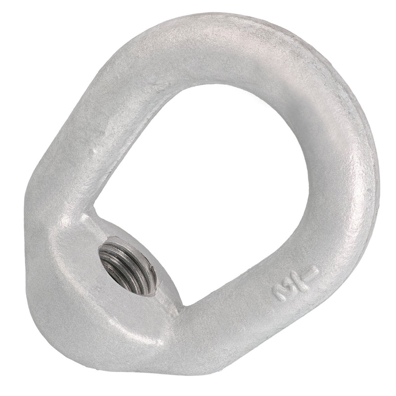 1/2" Hot Dipped Galvanized Eye Nut with 5/8"-11 UNC Tap
