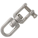 1/2" Stainless Steel Jaw x Eye Swivel