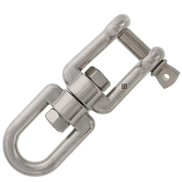 1/2" Stainless Steel Jaw x Eye Swivel#Size_1/2"