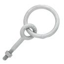 1/2" x 3-1/4" Chicago Hardware Drop Forged Hot Dip Galvanized Regular Ring Eye Bolt