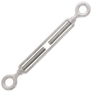 1/2" x 8" Stainless Steel Eye x Eye Turnbuckle