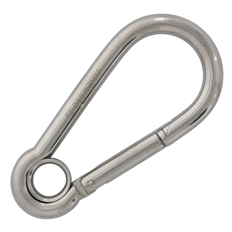 1/2" Stainless Steel Snap Link With Eyelet