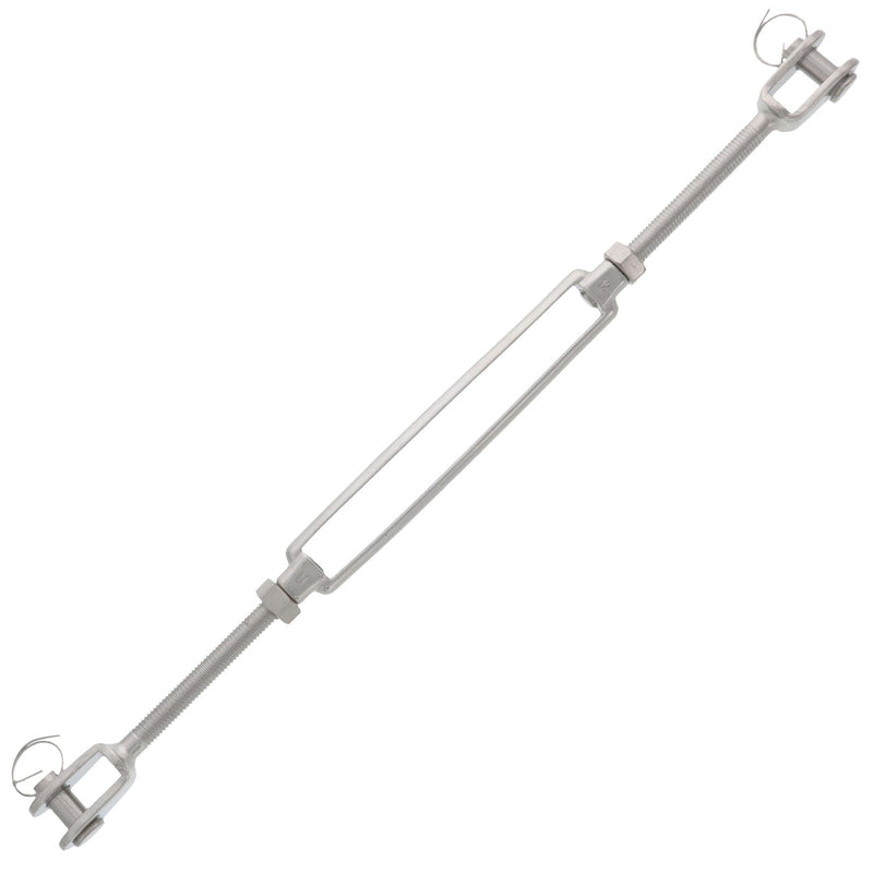 half inch stainless steel jaw x jaw turnbuckle alt recovered
