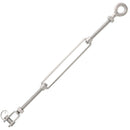 half inch stainless steel turnbuckle jaw x eye alt