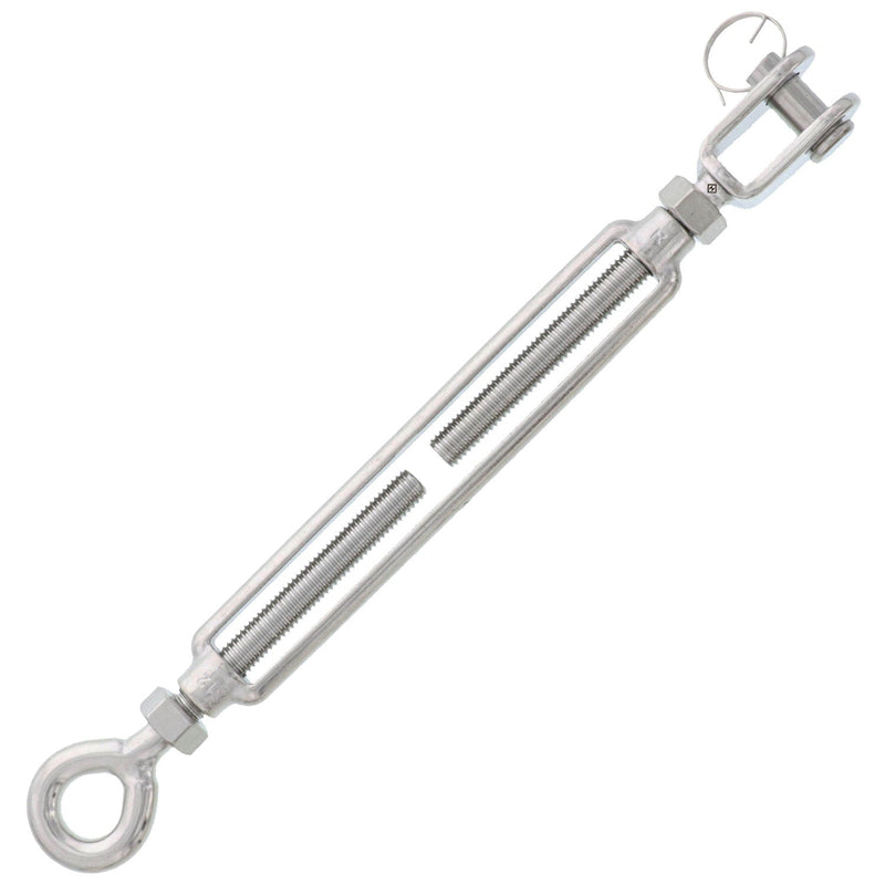 Stainless Steel Hook And Eye Turnbuckles In 6 Sizes